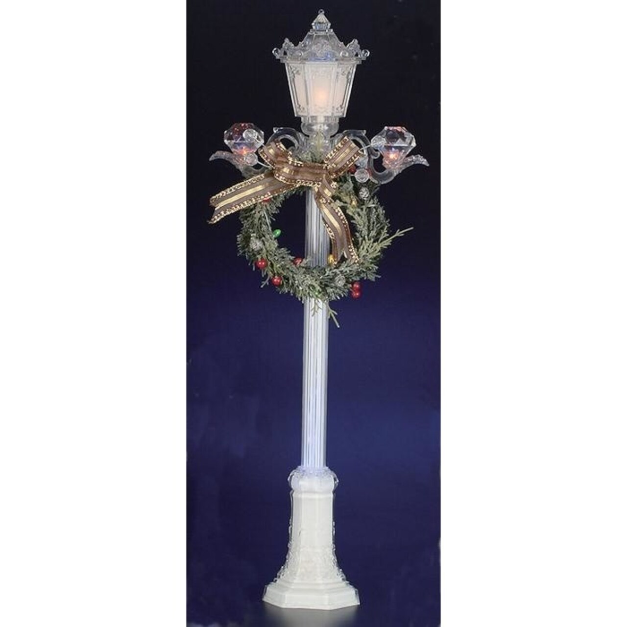 Icy Giftware LED Lighted Medium Street Lamp Christmas Decoration - 24"